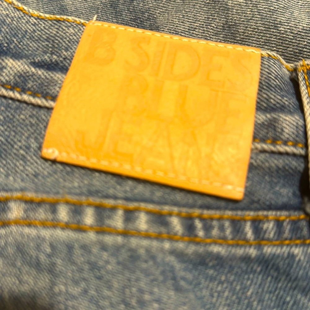 B Sides Jeans Patchwork Size 29 Marcel Straight L… - image 1